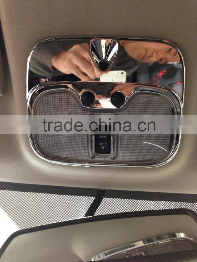 2014 Compass ABS Chrome Car Roof Reading Lamp Cover