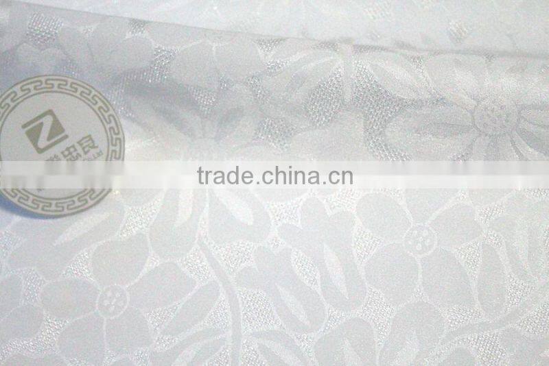 Jacquard shiny brocade fabric 100% polyester shiny jacquard fabric for blouse and fashion dress