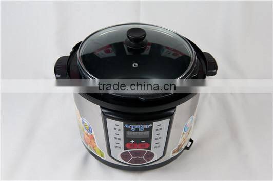 National programmable stainless steel electric pressure cooker
