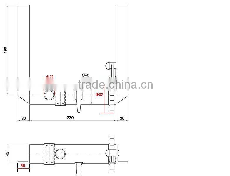 galvanized strengthened lashing drum diameter 48