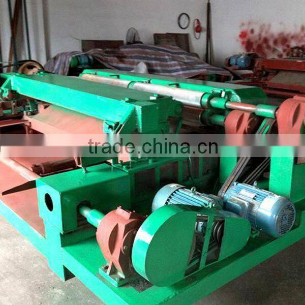 Plywood veneer rotary cutting machine/plywood making machine