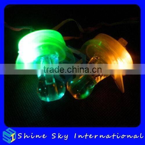 Bottom Price New Arrival Bar Led Pacifier Flashing Cheer Whistle