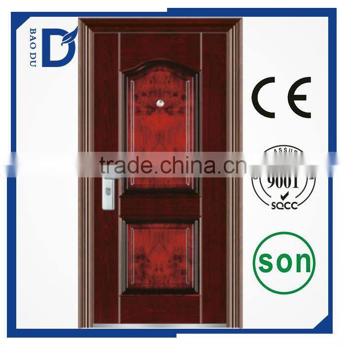 Decorative interior bathroom doors with glass inserts