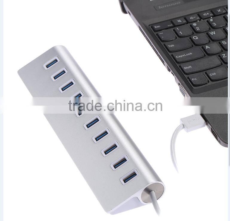 Aluminum alloy Multi 10 port USB 3.0 HUB