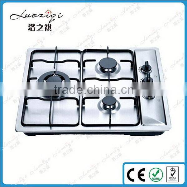 stainless steel built in instant gas stove/gas cooker LQ-GS402