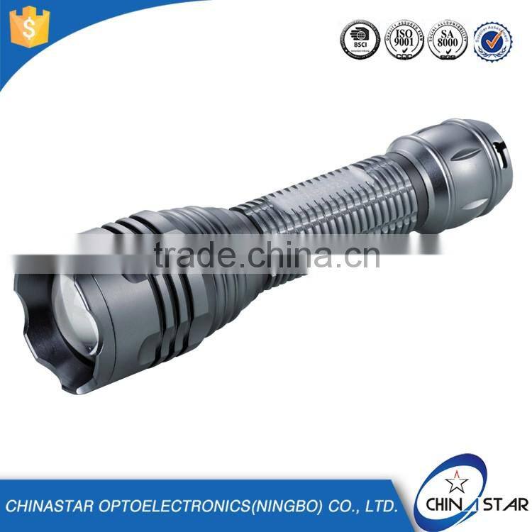 High Power Zoom Mini Rechargeable Led Flashlight