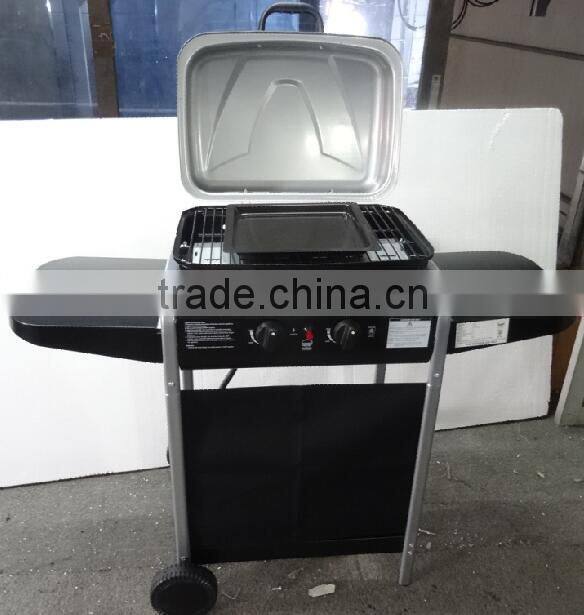 2 Burner Hood Gas BBQ