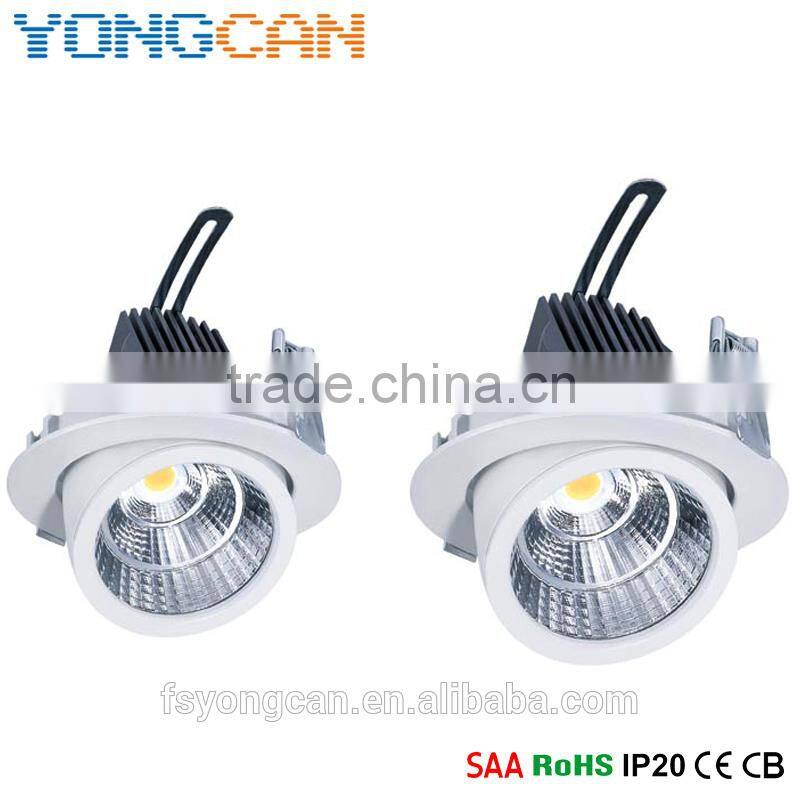 HOT SALE LED COB adjustable Spotlight 15w 20w 25w 30w