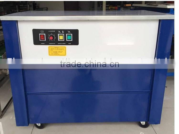 low table semi automatic strapping machine / portable hand strapping machine