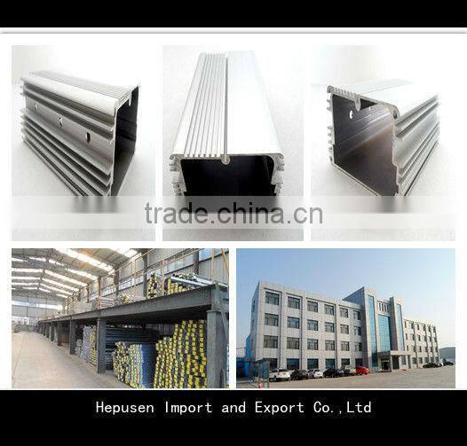 General aluminum alloy shapes/profiles/u shape aluminum extrusion profiles