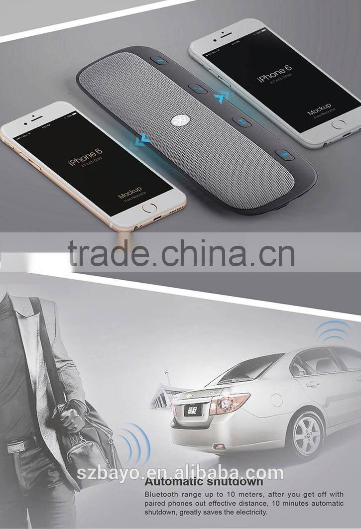 TZ900 Portable Smartphone Best Buddy Sunvisor Car Kit Bluetooth TZ900 Wireless Audio Music Speakerphone