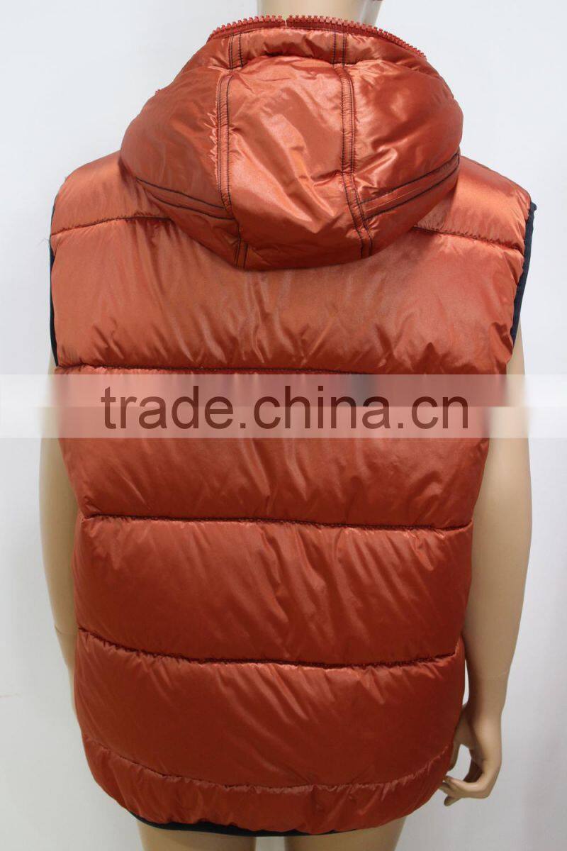 supplier for new high quality no sleeve jacket