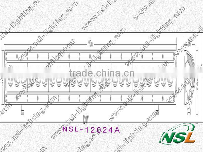 40inch 120W C REE car LED light bar off road LED work light