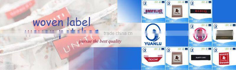 Custom Sew-On Clothing Labels Woven Logo Patches Wholesale