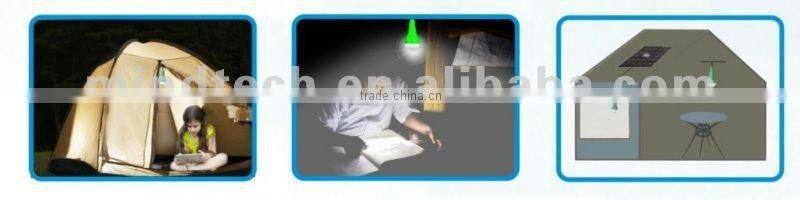 2W solar camping lamp with remote controller