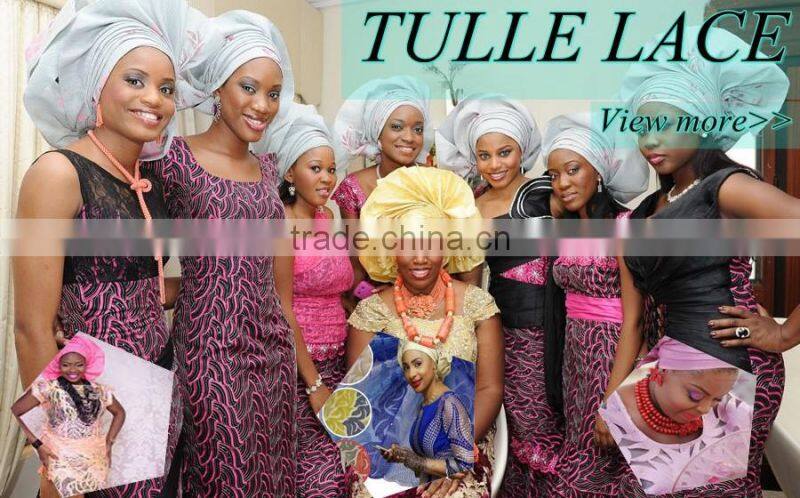 African prints wax french lace dress lace fabric with stones