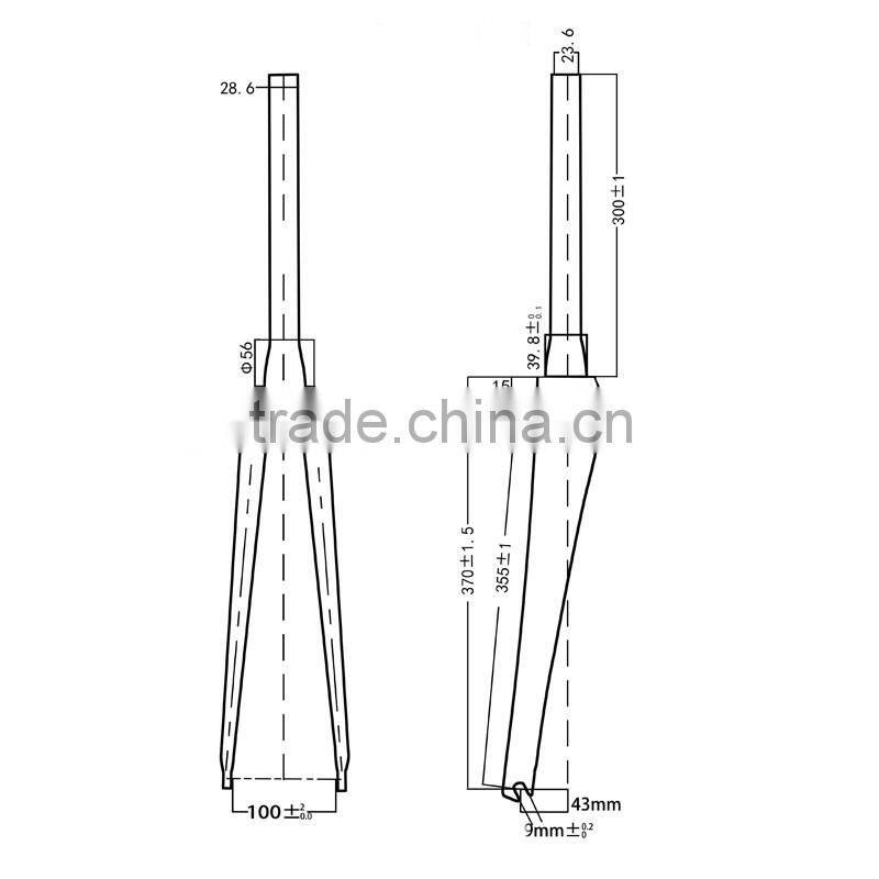 2016 cheap fixed gear road bike carbon fork,carbon front fork.