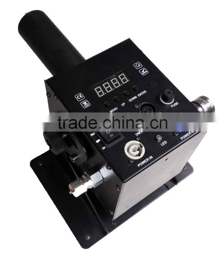 NewComer 300W Pro Stage Special Effect Multi-anlge DMX512 LED CO2 Jet Cannon Blaster 12pcsx3W RGB 3IN1 LED Fogger Machine