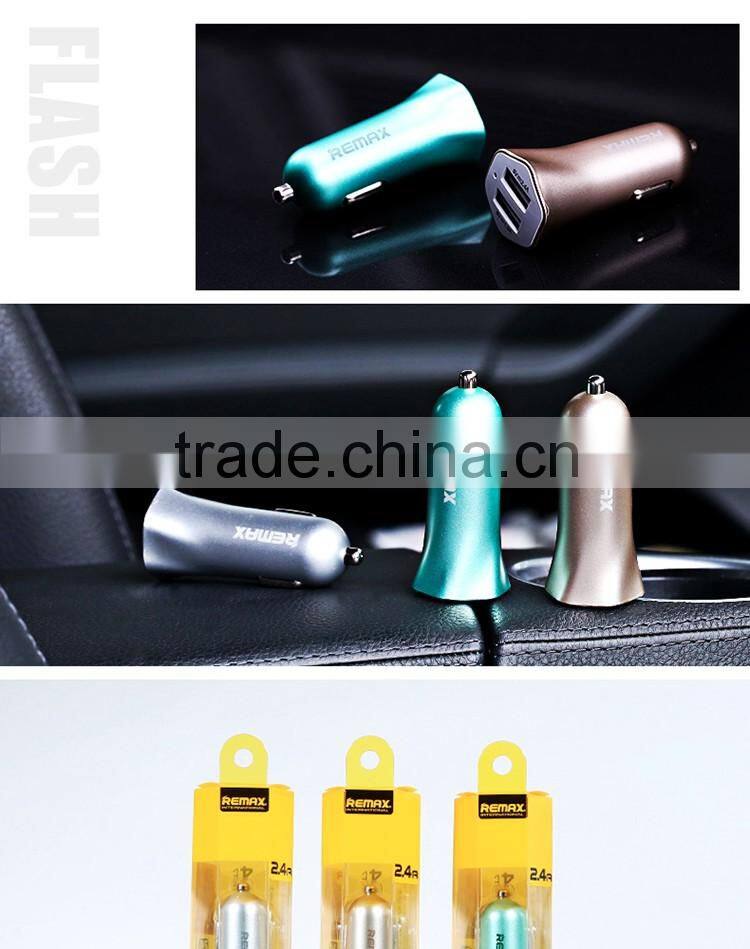 REMAX Speed 7 Dual port usb mobile phone Car charger