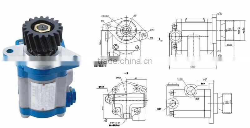 Best price professional factory gear type steering pump parts hydraulic power steering pump