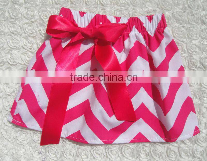 Kids Clothing Wholesale Cheap Red Cotton Skirt For Girl Fashion Quatrefoil Pettiskirts Skirt for Kids Young Girls Mini Skirt
