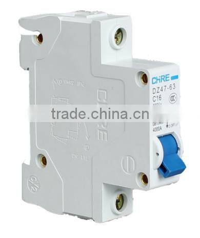 mini circuit breaker with high quality and best price DZ47-63 1P
