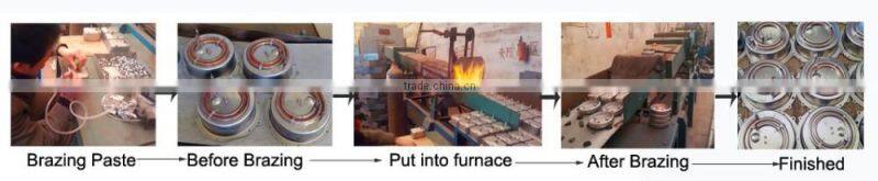 controlled atmosphere metal heat treatment electric brazing furnace for sale