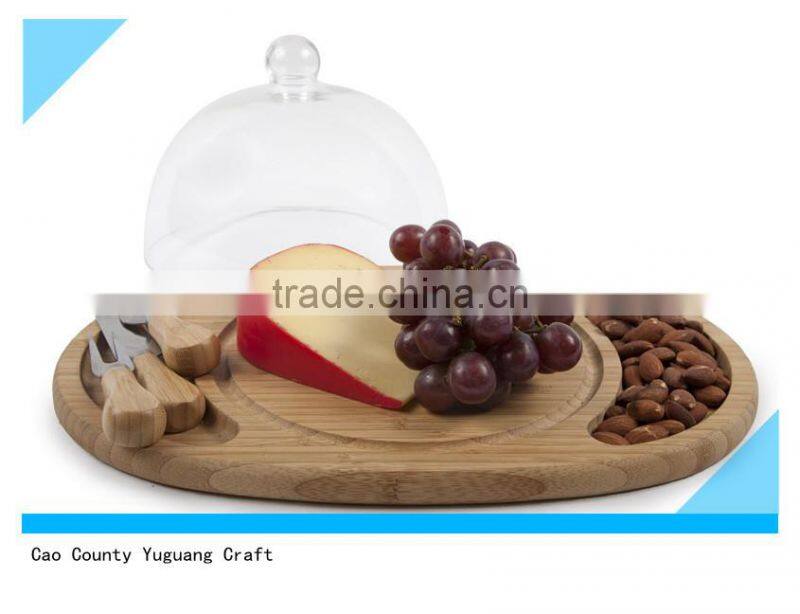 high quality natural healthy wooden food plate,wooden tray