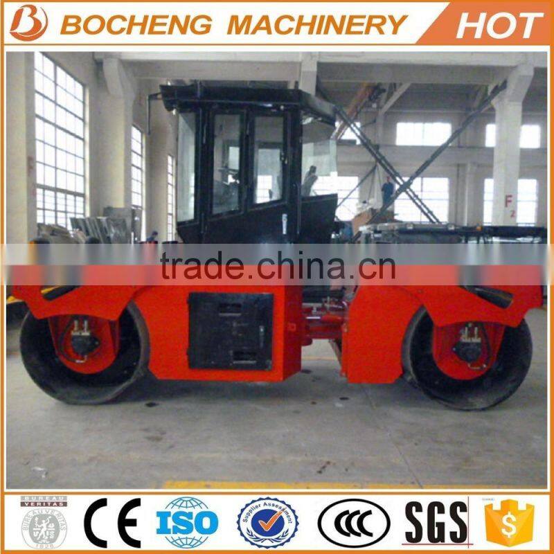 Fully hydraulic dual-drive double drum vibratory roller 8tons compactor LTC208 Used model Good quality