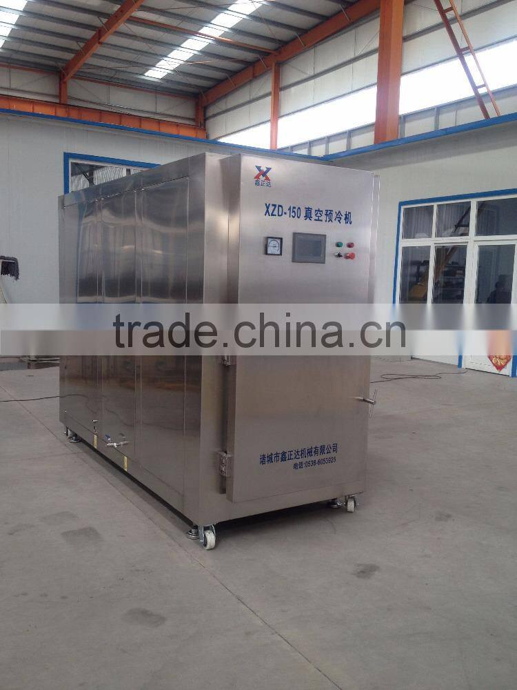 industrial hot fried chicken vacuum cooling machine