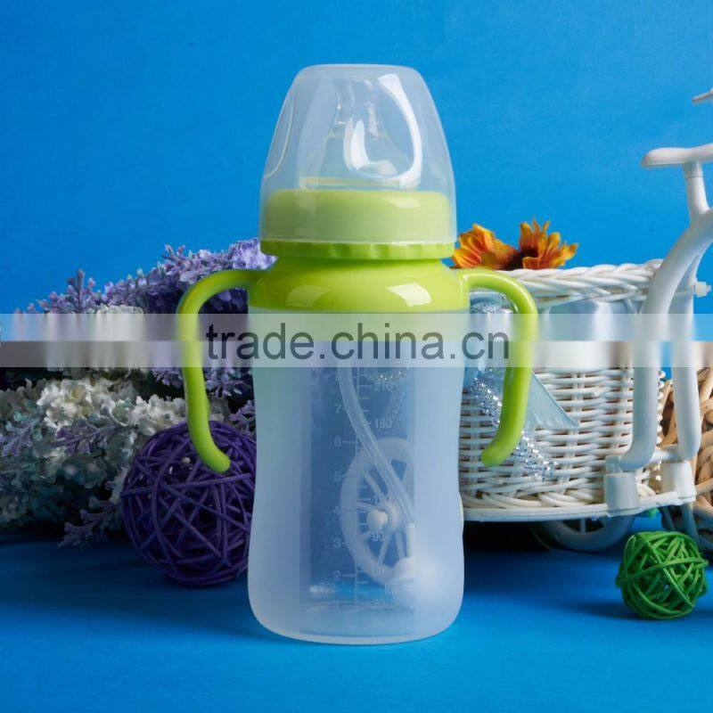 2016 promotional hot sell baby product different color to choose baby bottle