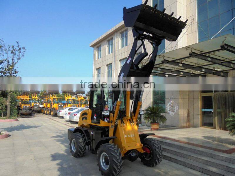 UK cow house radlader mini farm loader 38KW engine EPA good