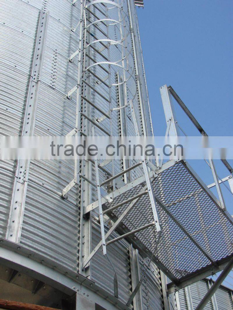 hot dipped galvanizd used grain feed stores silos for sale