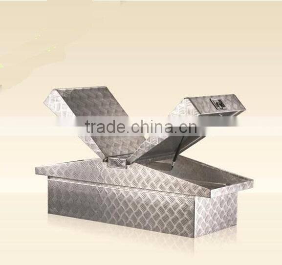 Aluminum alloy waterproof truck/trailer tool box,OEM manufacture direct