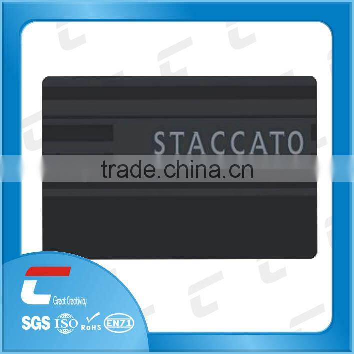 Foil hot stamping invitation vip plastic card