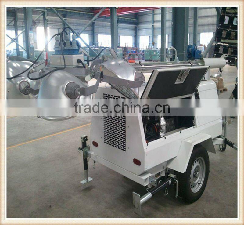 8kva to 15kva Mobile Llight Tower Cold Temp