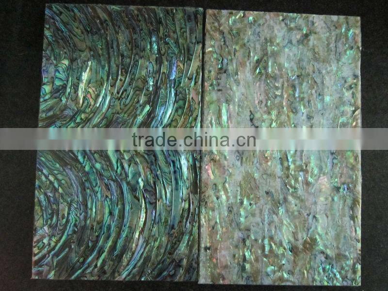Thick natural abalone paua shell paper shell inlay