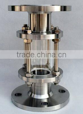 Stainless steel food grade oil sight glass tank sight glass