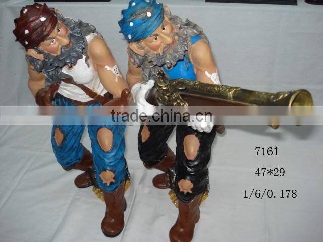 Custom pirate design skull head crafts