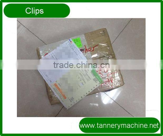 cow cattle buffalo leather toggling machine nylon clips