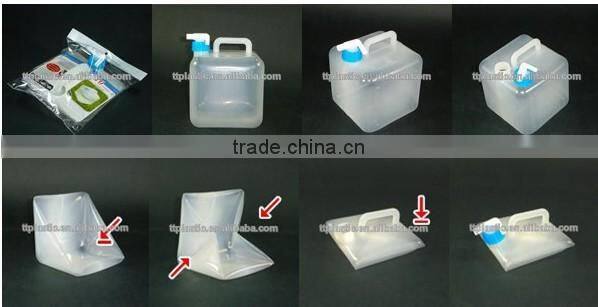 plastic water jerry can collapsible water carrier 20L 5 gallon