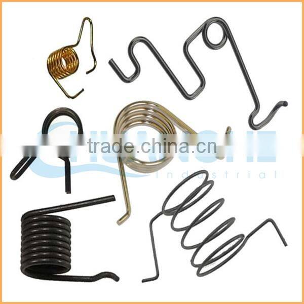 China supplier presion blue painting torsion spring