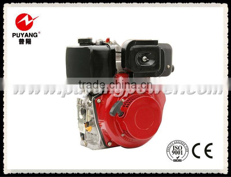 196cc petrol engine with reducer horizontal shaft