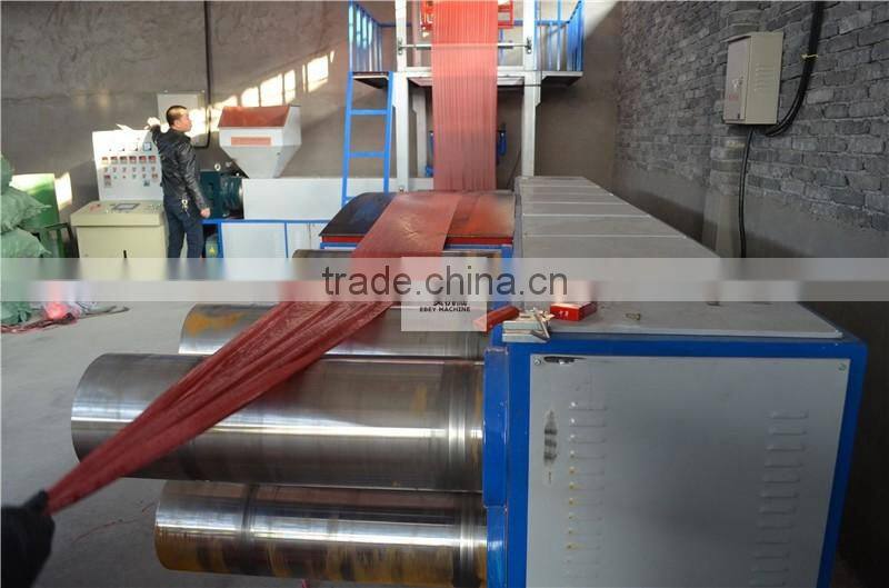 Blowing Price Tearing Pe Pp Flat Split Film Making Machine