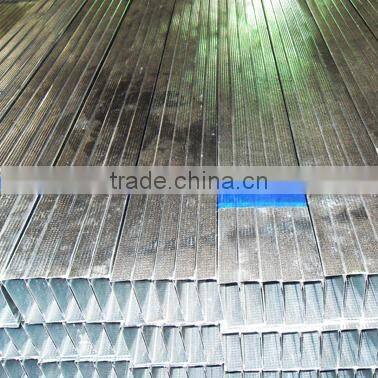 40/40/1.5mm pre Galvanized Hollow Setion Steel Pipes