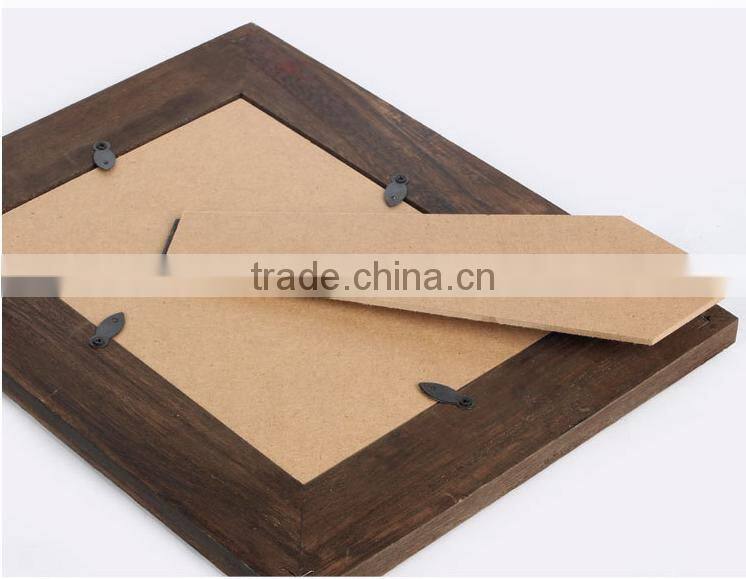 Top Popular trade assurance home decor handmade vintage wooden photo frame