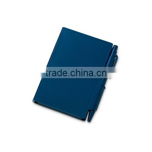 sticky notes and ballpen in plastic case,sticky notes holder with pen