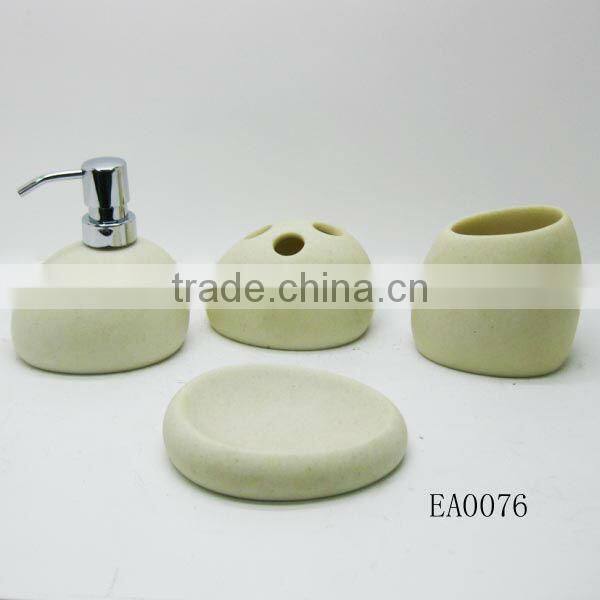 EA0076 egg shaped white funny bathroom accessories