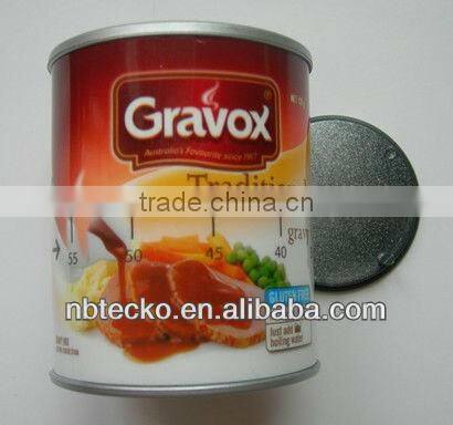 Can shape plastic mechanical cooking timer/kitchen timer