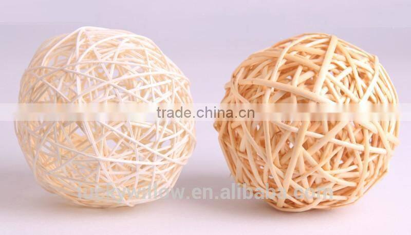 Cheap wicker rattan balls & Christmas decorative wicker balls